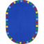 Picture of On the Border - Brights - 5'4" x 7'8" Oval