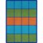 Picture of Squares to Spare - Multi Color - 10'9" x 13'2"