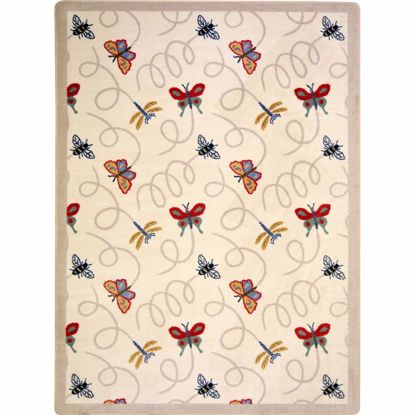 Picture of Wing Dings - Beige - 3'10" x 5'4"