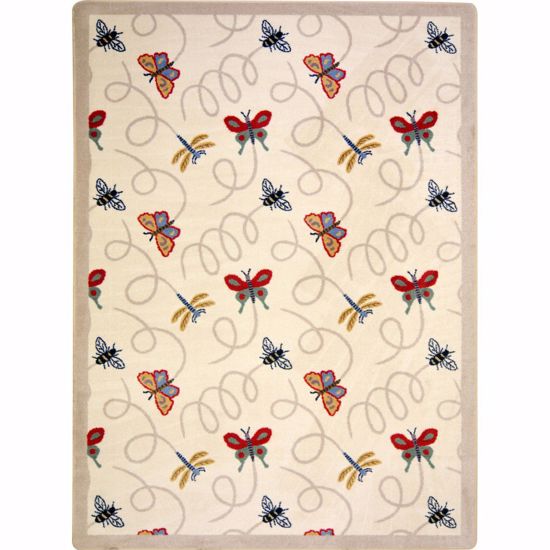 Picture of Wing Dings - Beige - 3'10" x 5'4"