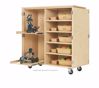 Picture of ROBOTICS, PARTS CABINET,MAPLE