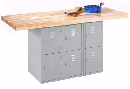 Picture of 2-STATION WORKBENCH W/O VISES