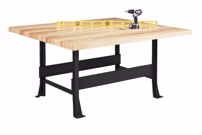 Picture of 4-STATION WORKBENCH BLACK W/O VISES