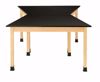 Picture of TRAPEZOID TABLE, 30H X 60W X 30D