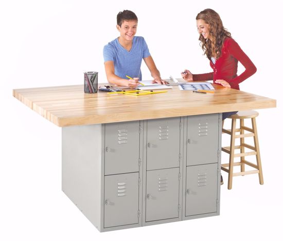 Picture of 4-STATION WORKBENCH W/O VISES