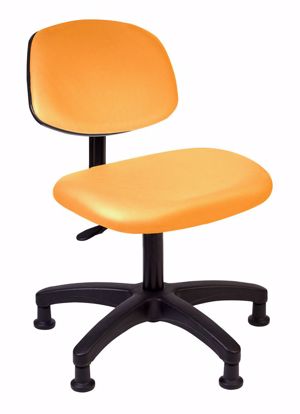 Picture of TECH CHAIR,ORANGE,DESK HEIGHT SHOCK, FIRE RETARDANT