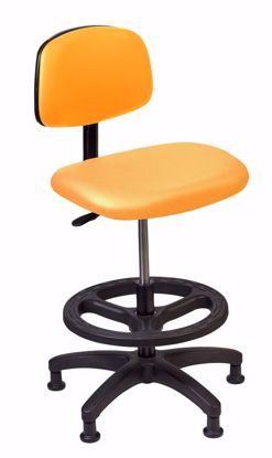 Picture of TECH CHAIR,ORANGE,MEDIUM BENCH HEIGHT SHOCK