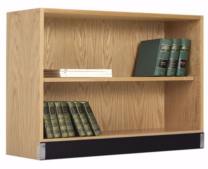 Picture of OPEN SHELF FLOOR STORAGE UNIT 35"H-OAK