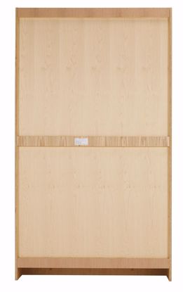 Picture of OPEN SHELF FLOOR STORAGE UNIT - 84"-OAK