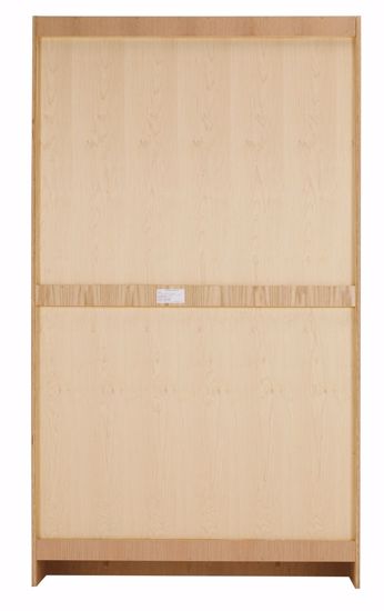 Picture of OPEN SHELF FLOOR STORAGE UNIT - 84"-OAK