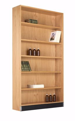 Picture of OPEN SHELF FLOOR STORAGE UNIT - 84"-OAK