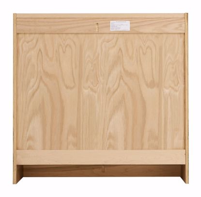 Picture of OPEN SHELF FLOOR ST UNIT - 35"-OAK