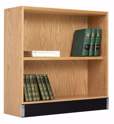 Picture of OPEN SHELF FLOOR STG UNIT - 35"H-OAK