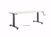 Picture of HI-LO BENCH - 72 X 30 P-LAM ALMOND