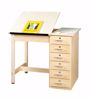 Picture of DRAFTING TABLE - 36X24X30-1/4 - 6 D