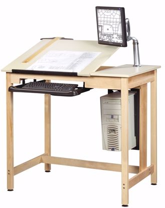 Academy Furniture. PORTABLE DRAFTING TABLE,24X20,MPL