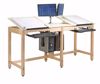 Picture of TWO STUDENT DELUXE DRAWING TABLE