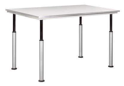 Picture of ADJUSTABLE TABLE W/GREY GLACE TOP