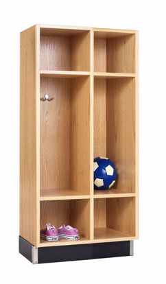 Picture of BACKPACK CABINET,OAK,2 OPENINGS