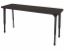 Picture of Apex Desk 20" x 60" Rectangle Asian Night  / Black Edge / Black Leg