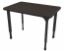 Picture of Apex Desk 24" x 36" Rectangle Asian Night  / Black Edge / Black Leg