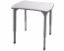 Picture of Apex Desk 24"  x 28" Dog Bone Markerboard-White / Gray Edge / Gray Leg