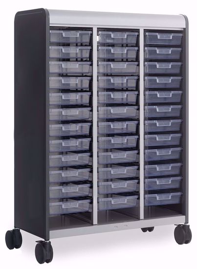 Picture of Alumni ACCELERATOR Storage with 36 ea 3"H totes