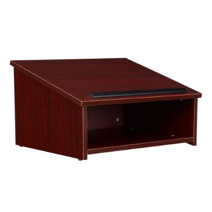 Picture of Oklahoma Sound® Tabletop Lectern, Mahogany