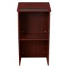 Picture of Oklahoma Sound® Full Floor Lectern, Mahogany