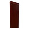 Picture of Oklahoma Sound® Full Floor Lectern, Mahogany