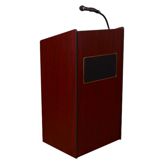 Picture of Oklahoma Sound® Aristocrat Sound Lectern, Mahogany