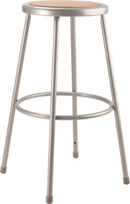 Picture of NPS® 30" Heavy Duty Steel Stool, Grey