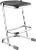 Picture of NPS® 24" Elephant Z-Stool, Black Seat and Chrome Frame