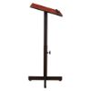 Picture of Oklahoma Sound® Portable Presentation Lectern Stand, Cherry