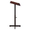 Picture of Oklahoma Sound® Portable Presentation Lectern Stand, Mahogany