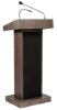 Picture of Oklahoma Sound® Orator Lectern, Ribbonwood