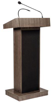 Picture of Oklahoma Sound® Orator Lectern, Ribbonwood