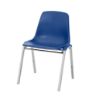 Picture of NPS® 8100 Series Poly Shell Stacking Chair, Blue