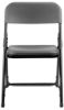 Picture of NPS® 800 Series Premium Lightweight Plastic Folding Chair, Charcoal Slate (Pack of 4)