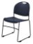 Picture of Basics by NPS® Multi-purpose Ultra Compact Stack Chair, Navy Blue