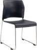 Picture of NPS® Cafetorium Plastic Stack Chair, Navy