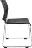 Picture of NPS® Cafetorium Plastic Stack Chair, Black