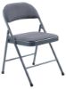 Picture of Basics by NPS® 900 Series Fabric Padded Folding Chair, Star Trail Blue (Pack of 4)