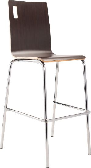 Picture of NPS® Bushwick Café Stool, Espresso