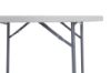 Picture of NPS® 48" Heavy Duty Round Folding Table, Speckled Grey
