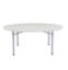Picture of NPS® 71" Heavy Duty Round Folding Table, Speckled Grey
