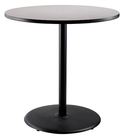 Picture of NPS® Café Table, 36" Round, Round Base, 42" Height, Particleboard Core/T-Mold