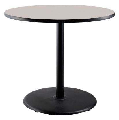 Picture of NPS® Café Table, 36" Round, Round Base, 36" Height, Particleboard Core/T-Mold