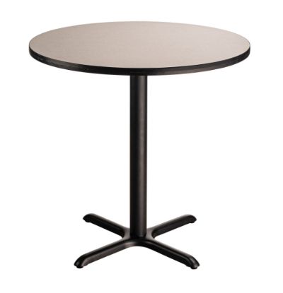 Picture of NPS® Café Table, 36" Round, X Base, 36" Height, Particleboard Core/T-Mold