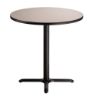 Picture of NPS® Café Table, 36" Round, X Base, 36" Height, Particleboard Core/T-Mold